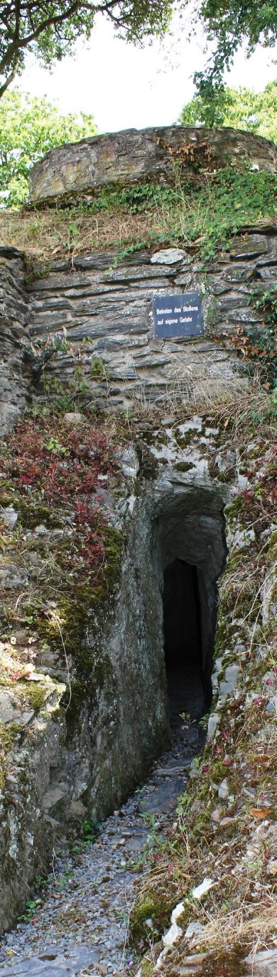 Eingang Römische Wasserleitung Pölich Eingang Römische Wasserleitung Pölich